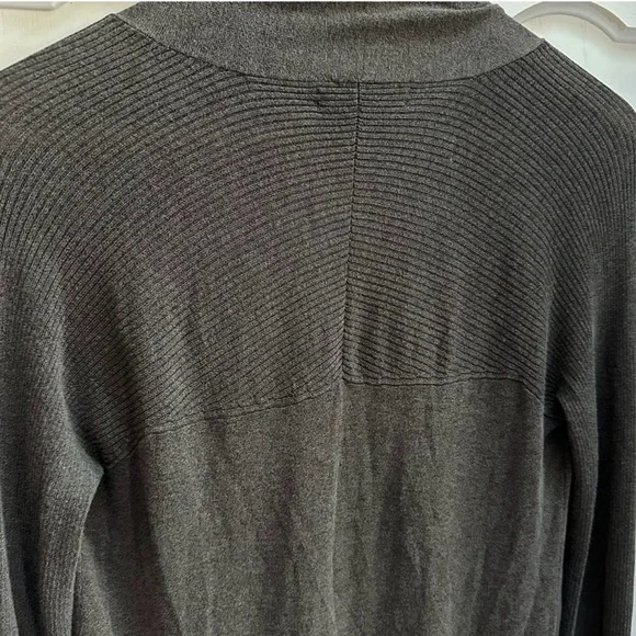 Banana Republic Women's Olive Open-Front Long Extra Fine Knit Cardigan S Women’s - Picture 4 of 6
